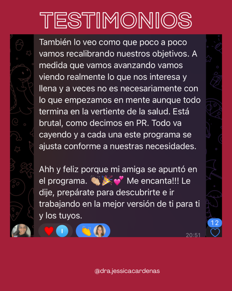 éxito en el programa perdida de peso